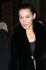 BELLA HADID Night Out in New York 02/13/2017