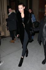 BELLA HADID Night Out in New York 02/13/2017