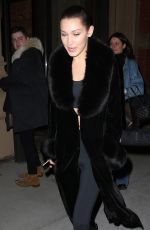 BELLA HADID Night Out in New York 02/13/2017