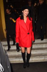 BELLA HADID Night Out in Paris 02/27/2017