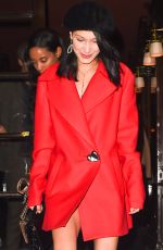 BELLA HADID Night Out in Paris 02/27/2017