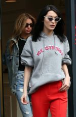 BELLA HADID Out and About in London 02/20/2017