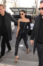 BELLA HADID Out at Milan Fashion Week 02/24/2017