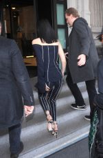 BELLA HADID Out at Milan Fashion Week 02/24/2017