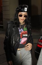 BELLA HADID Out in Milan 02/23/2017