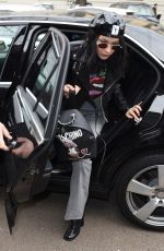 BELLA HADID Out in Milan 02/23/2017