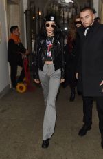 BELLA HADID Out in Milan 02/23/2017
