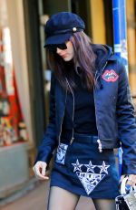 BELLA HADID Out in New York 02/04/2017