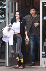 BELLA THORNE and Nat Wolff Out in Los Angeles 02/05/2017