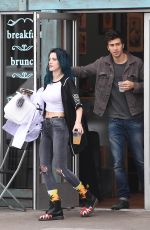 BELLA THORNE and Nat Wolff Out in Los Angeles 02/05/2017