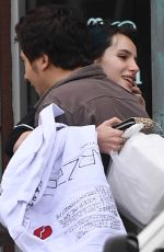 BELLA THORNE and Nat Wolff Out in Los Angeles 02/05/2017
