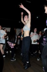 BELLA THORNE Hosts a Dance Class at Millennium Dance Complex in Studio City 02/01/2017