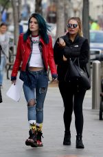 BELLA THORNE Out and About in Santa Monica 01/06/2017
