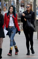 BELLA THORNE Out and About in Santa Monica 01/06/2017