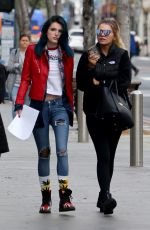 BELLA THORNE Out and About in Santa Monica 01/06/2017