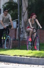 BELLA THORNE Out for Lunch in Los Angeles 02/09/2017