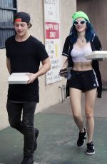BELLA THORNE Out for Lunch in Los Angeles 02/09/2017