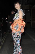 BETTY BACHZ Night Out in London 02/19/2017