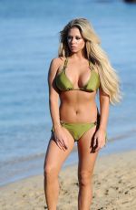 BIANCA GASCOIGNE in Bikini at a Beach in Tenerife 02/11/2017
