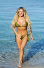 BIANCA GASCOIGNE in Bikini at a Beach in Tenerife 02/11/2017