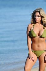 BIANCA GASCOIGNE in Bikini at a Beach in Tenerife 02/11/2017
