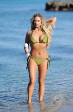 BIANCA GASCOIGNE in Bikini at a Beach in Tenerife 02/11/2017