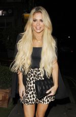 BIANCA GASCOIGNE Night Oight in London 02/07/2017