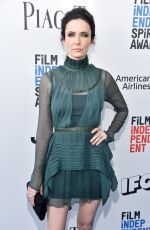 BITSIE TULLOCH at 2017 Film Independent Spirit Awards in Santa Monica 02/25/2017