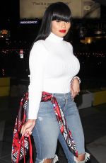 BLAC CHYNA Night Out in West Hollywood 02/05/2017