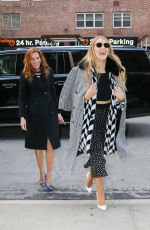 BLAKE LIVELY Arrives at Her Hotel in New York 02/15/2017