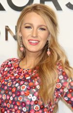 BLAKE LIVELY at Michael Kors Fashion Show at New York Fashion Week 02/15/2017
