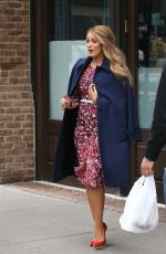 BLAKE LIVELY Leave Her Hotel in New York 02/15/2017