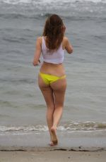 BLANCA BLANCO at a Beach in Malibu 02/05/2017