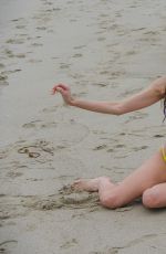 BLANCA BLANCO at a Beach in Malibu 02/05/2017