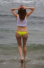 BLANCA BLANCO at a Beach in Malibu 02/05/2017