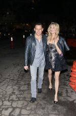 BRANDI GLANVILLE Night Out in Los Angeles 02/09/2017