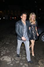 BRANDI GLANVILLE Night Out in Los Angeles 02/09/2017