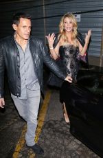 BRANDI GLANVILLE Night Out in Los Angeles 02/09/2017