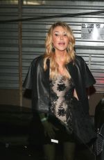 BRANDI GLANVILLE Night Out in Los Angeles 02/09/2017