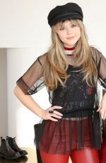 BREC BASSINGER at Paul Andrew Presentation at New York Fashion Week 02/11/2017