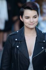 BRIANNA HILDEBRAND at Rebecca Minkoff Fashion Show in Los Angeles 02/04/2017