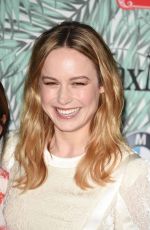 BRIE LARSON at 10th Annual Women in Film Pre-oscar Party in Los Angeles 02/24/2017