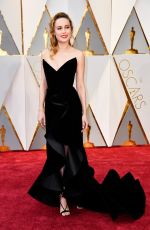 BRIE LARSON at 89th Annual Academy Awards in Hollywood 02/26/2017