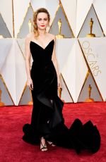BRIE LARSON at 89th Annual Academy Awards in Hollywood 02/26/2017