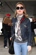 BRIE LARSON at Los Angeles International Airport 02/27/2017