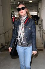 BRIE LARSON at Los Angeles International Airport 02/27/2017