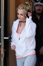 BRITNEY SPEARS at a Dance Studio in Los Angeles 02/25/2017