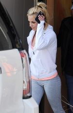 BRITNEY SPEARS at a Dance Studio in Los Angeles 02/25/2017