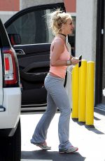 BRITNEY SPEARS at a Dance Studio in Los Angeles 02/25/2017