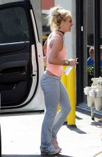 BRITNEY SPEARS at a Dance Studio in Los Angeles 02/25/2017